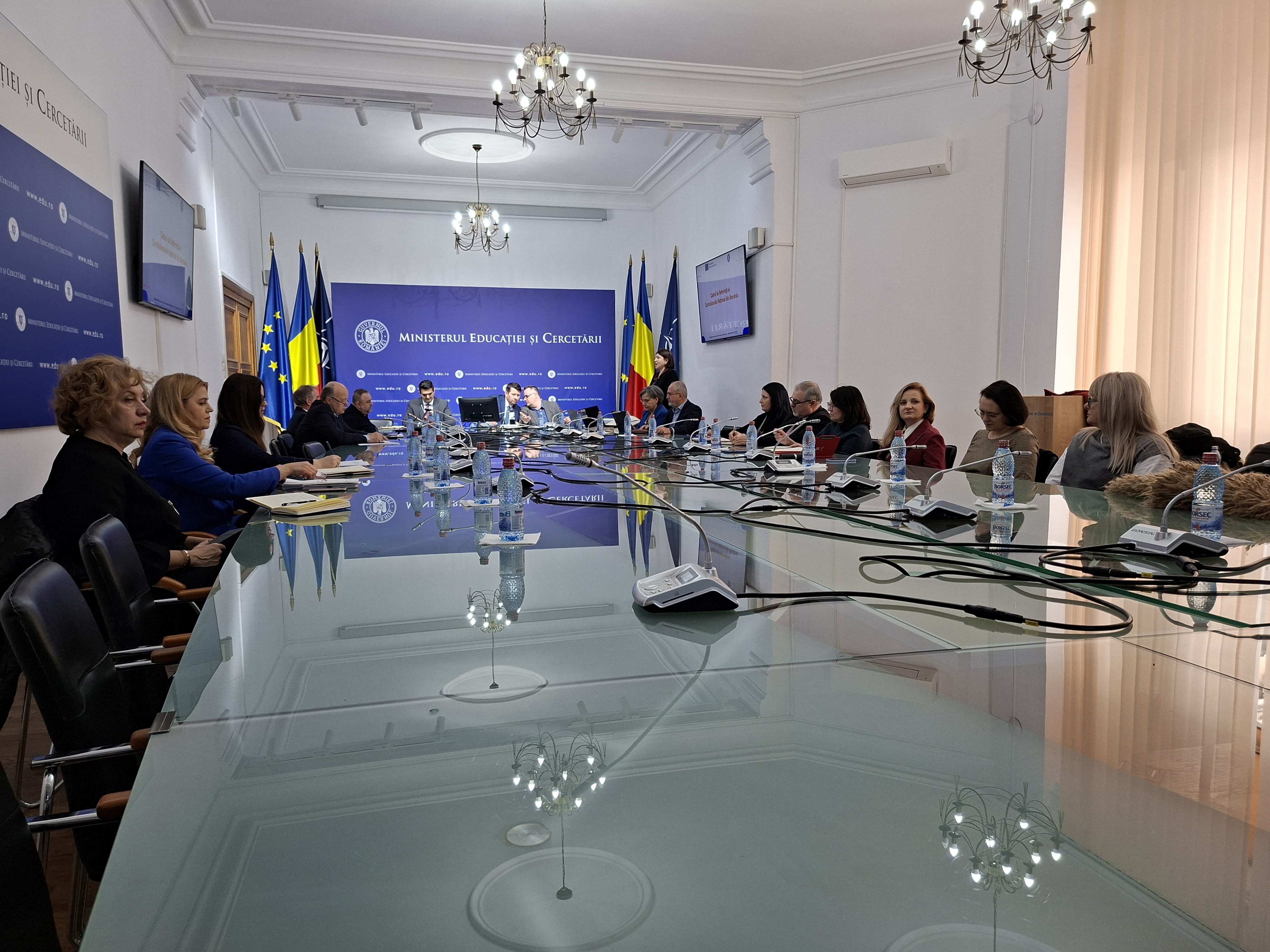 Documentul „Repere pentru proiectarea, actualizarea și evaluarea Curriculumului național. Cadrul de referință al Curriculumului național”, revizuit și actualizat – prezentat la Ministerul Educației și Cercetării